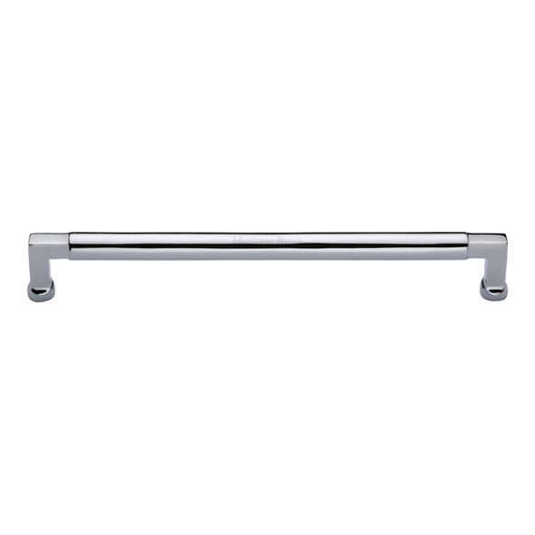 C0312 254-PC • 254 x 269 x 40mm • Polished Chrome • Heritage Brass Bauhaus Cabinet Pull Handle